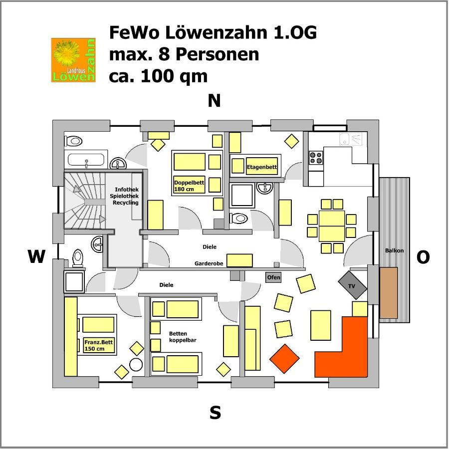 Landhaus Loewenzahn Unteregg Εξωτερικό φωτογραφία